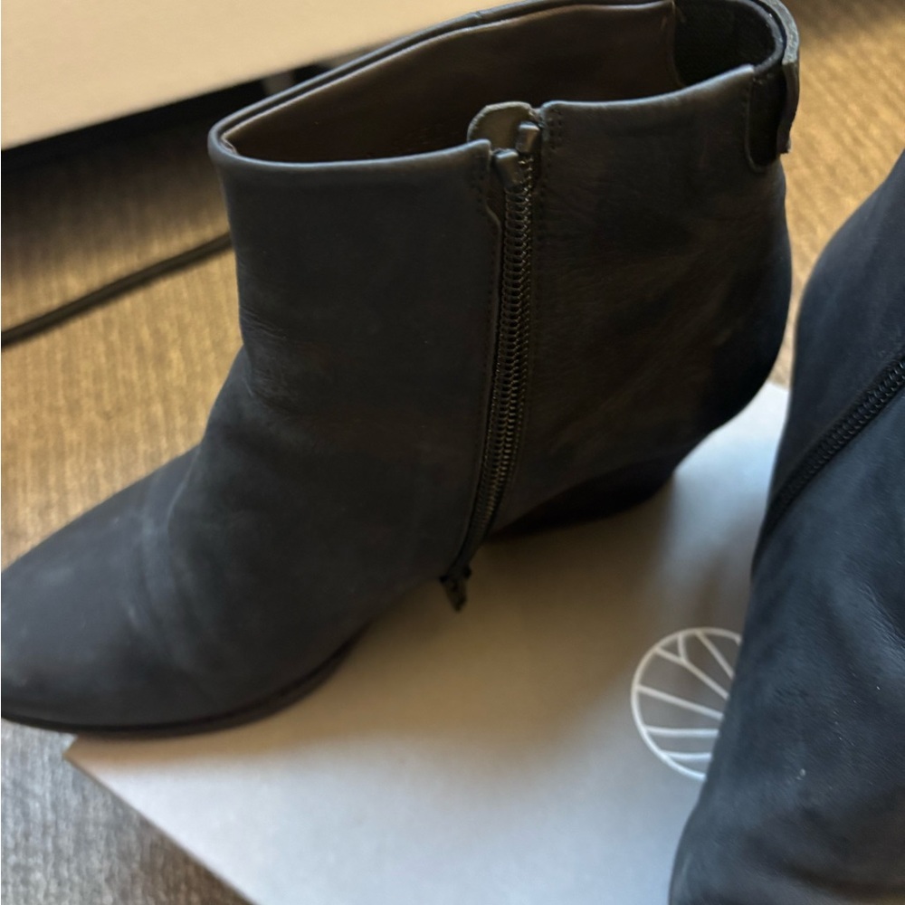 COCLICO Black Ankle Booties